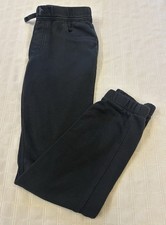 Levi  s Kids Black Jogger Sweatpants Knit Fleece Casual Pants Large 10 12