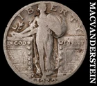 1929-S Silver Standing Liberty Quarter - Scarce  Better Date  No Reserve  #J8358