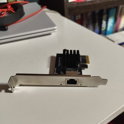 2.5G Base-T PCIe Network Card 2500/1000/100Mbps PCI Express Ethernet Adapter