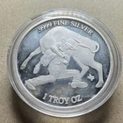 Texas 2024 1 Troy Oz .9999 Fine Silver Bullion Round Collectible Coin Shape