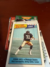 Donnie Shell 1987 Topps - Record Breaker #7 Steelers