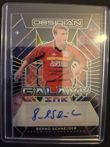 Bernd Schneider Galaxy Ink Auto /99 Panini Obsidian 24/25 Bayer Leverkusen