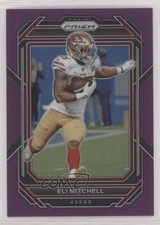 2022 Panini Prizm Purple Prizm 6/125 Elijah Mitchell Eli Mitchell #264 y8h