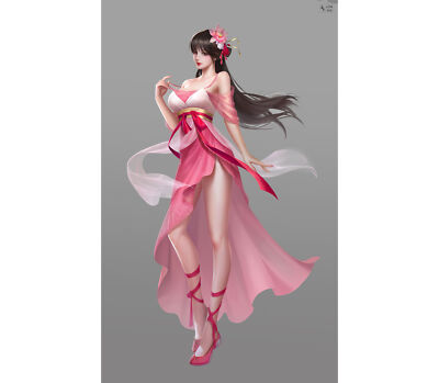 Anime illustration girls women legs slim body brunette Playmat Gaming Mat Desk