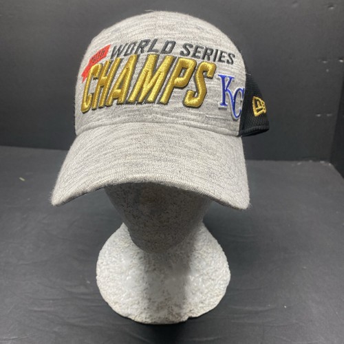 New Era 2015 World Series Champs KC Royals 39Thirty Hat One Size fits Most