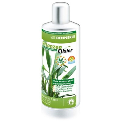 Dennerle Pflanzen Elixier - 250 ml Pflanzendünger für Aquarienpflanzen