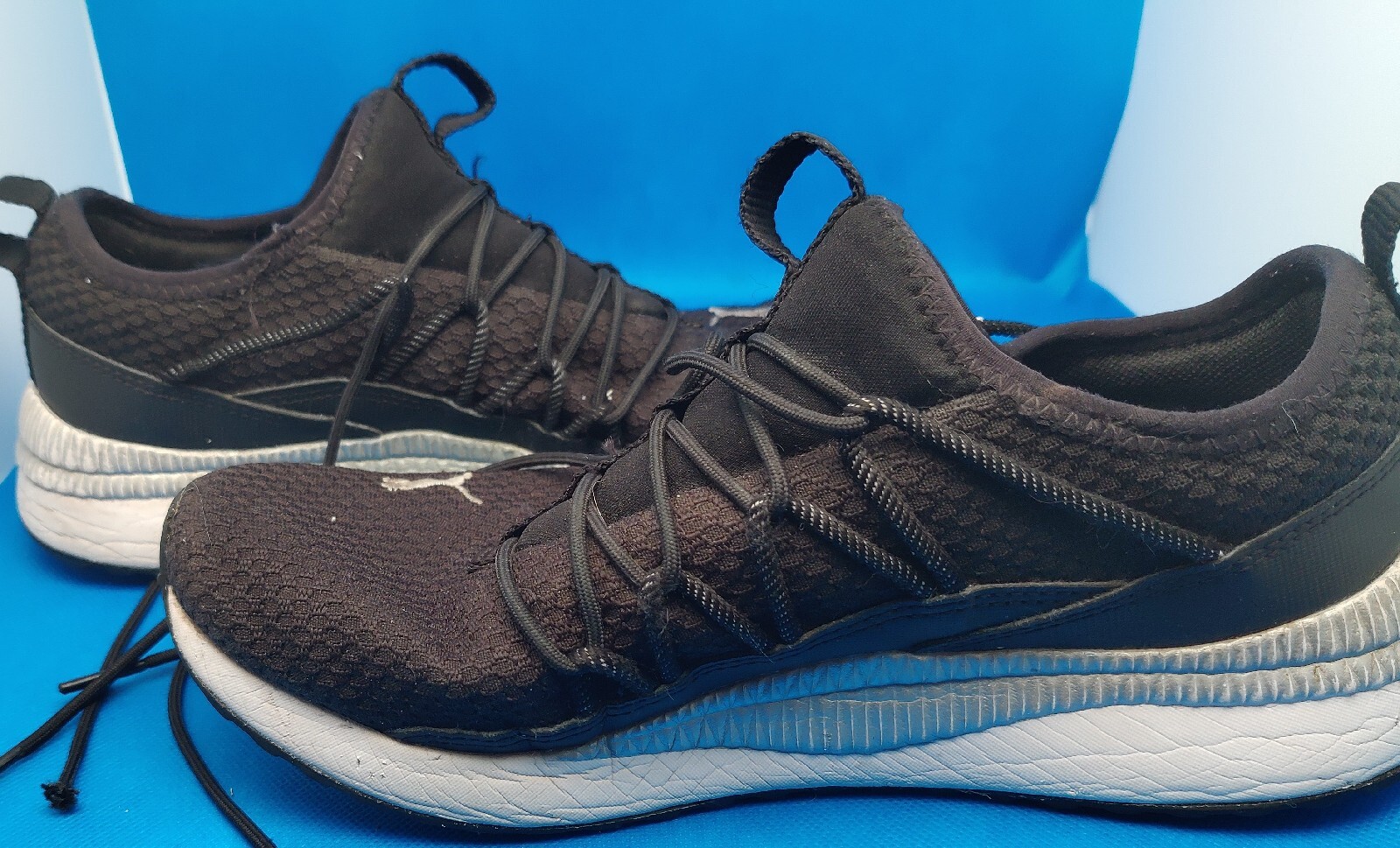 PUMA Pacer Sneakers 384378-03 Womens Shoes  Black/White/Silver Size 8.5 thumbnail 8