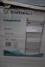  chrome Towelrads independent tower radiator