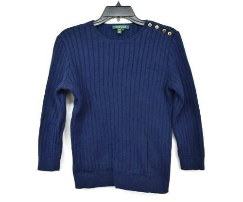 Lauren Ralph Lauren Mens Blue Crew Neck 