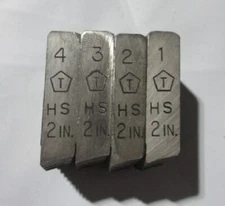 Toledo Tools HS 2" Pipe Dies 93973 Free shipping