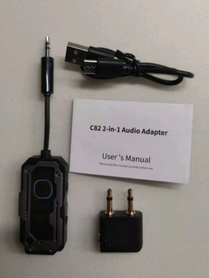 Bluetooth Transmitter Receiver Audio Adapter 3.5mm