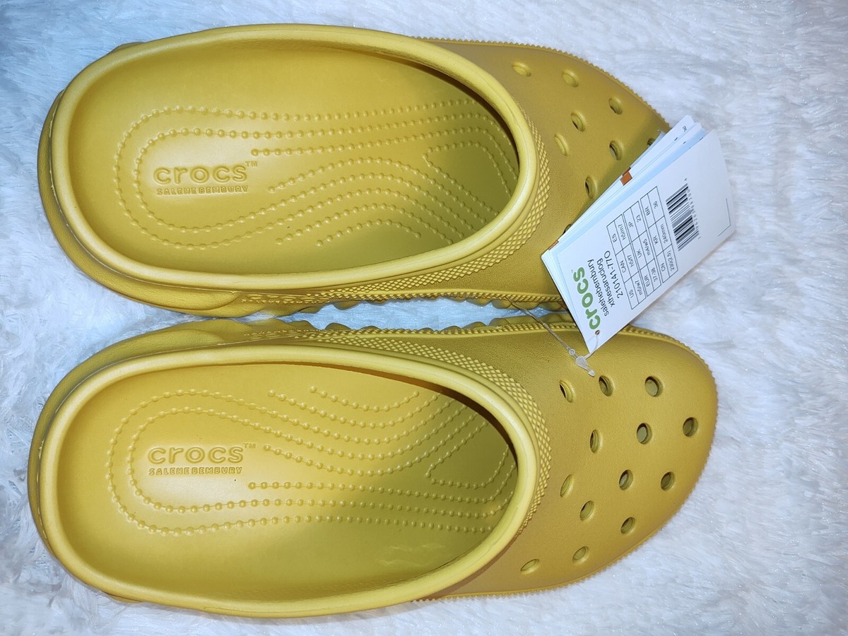 Salehe Bembury Clog Citrine men\'s 5 women\'s 7 CROCS SARU CLOG BY SALEHE BEMBURY CITRINE M5/W7 | eBay main image 2