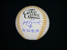 MARK GRACE SIGNED OFFICIAL GOLD GLOVE BASEBALL W/ 