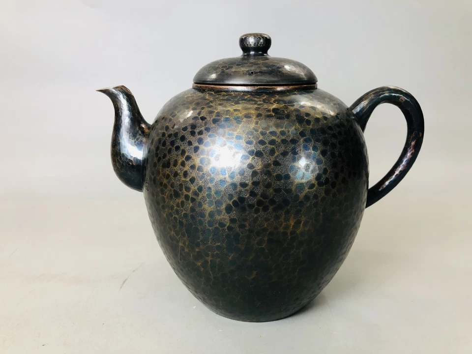 Y5866 TEA POT Gyokusendo mizusashi caixa assinada Japão antiga cerimônia do chá vintage - Imagem 2 de 4