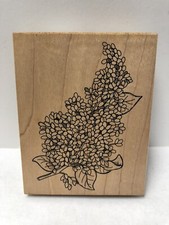 Great Impressions Flower Bouquet Rubber Stamp J45