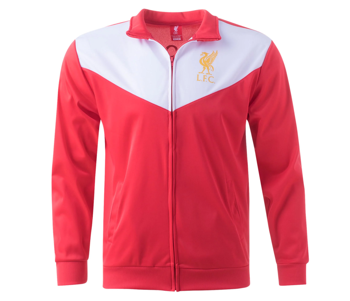 LIVERPOOL FC Men's Zip up Jacket Adult track AUTHENTIC OFFICIAL