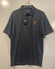 NWT Under Armour Mens The Playoff Polo Shirt Gray Size XL