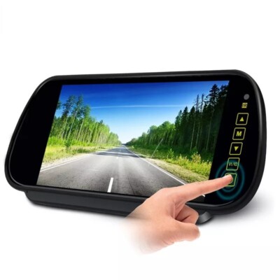 HD 7'' LCD Display Backup Camera Monitor Car Parking Dash Cam Rear View Monitor