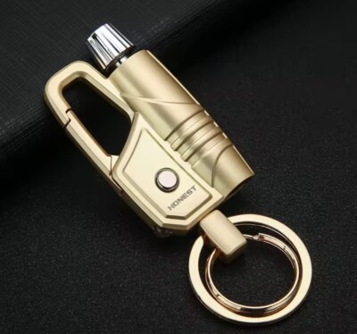 Honest 10000 Matches Keychain Kerosene Cigarette Lighter With Led
