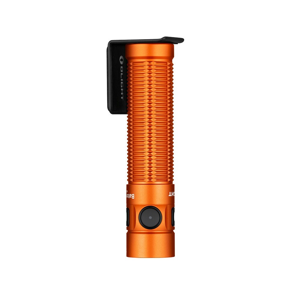 Olight Baton 3 Pro Max Orange EDC Flashlight, Cool White, 2500 Lum