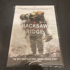 Hacksaw Ridge DVD, 2016 New Sealed Free Shipping