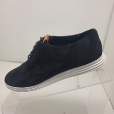 Cole Haan Zero Grand OS Black Suede Oxford Wingtip Womens Shoe Size 6 B