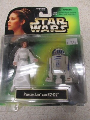 NIB Princess Leia R2-D2 STAR WARS Disney Kenner Hasbro 66936 1997 Action Figure 