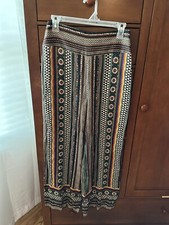 Anthropologie Farm Rio tropical patchwork pants (XS)