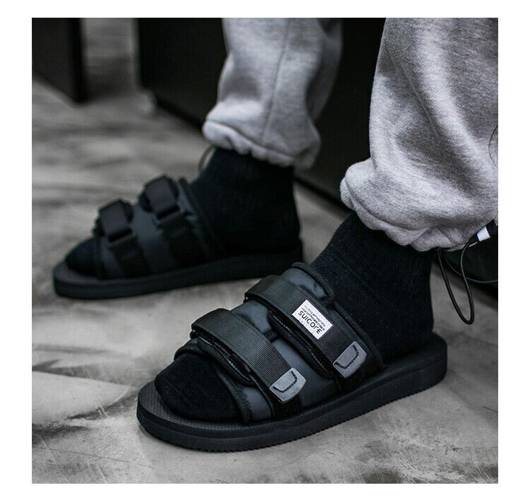 SAOLA 2025 NUOVE ciabatte unisex pelle casual impermeabili suola spessa scarpe da spiaggia sandalo