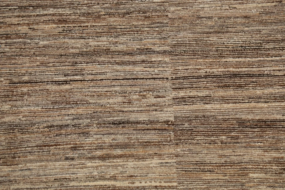 Alfombra oriental Gabbeh Kashkoli envejecida hecha a mano alfombra moderna para vestíbulo 4x6 Foto 4 de 4