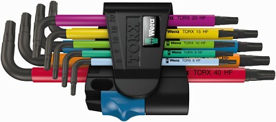 Wera 967/9 TX TORX  L-Key Set With Holding Function 05024179001