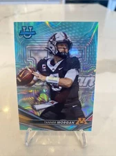 Tanner Morgan 2022 Bowman’s Best Aqua Lava Refractor RC Card #/199