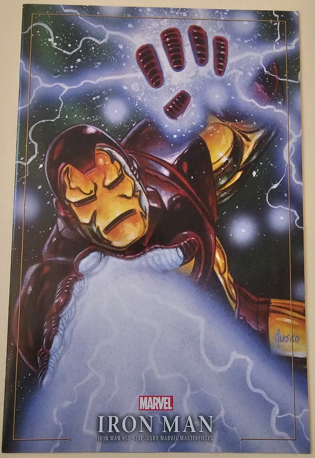 Iron Man #13, 2021 - Marvel Comics - JUSKO MARVEL MASTERPIECES VARIANT - HG/NM