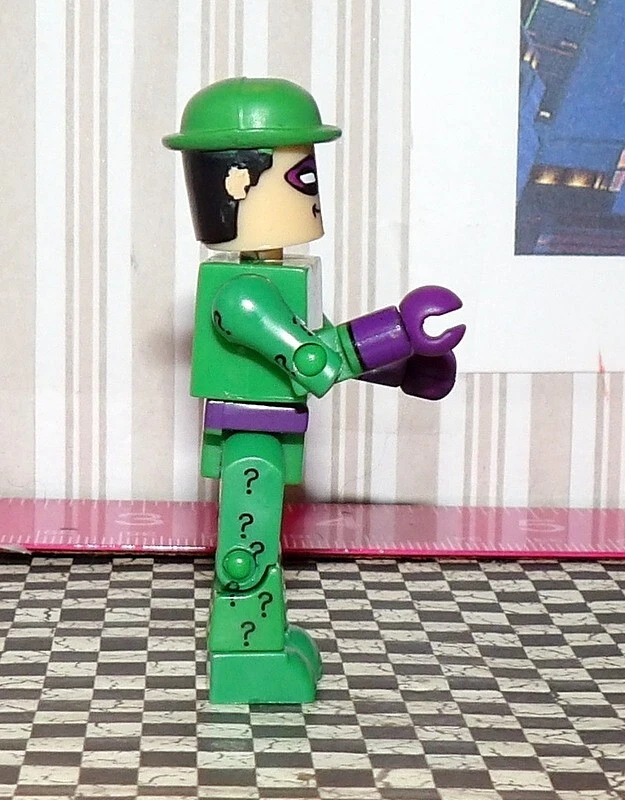 Figura de acción DC C3 Construction 2" The Riddler Minimates 2004 Foto 4 de 4