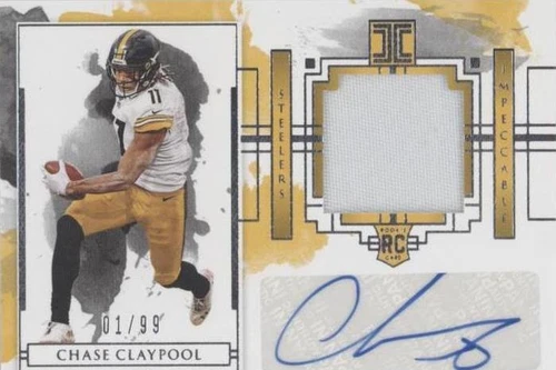 2020 Panini Impeccable Chase Claypool #RPA-CC