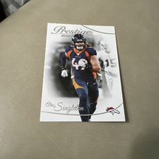 2023 Panini Prestige Football Alex Singleton #88 Denver Broncos 