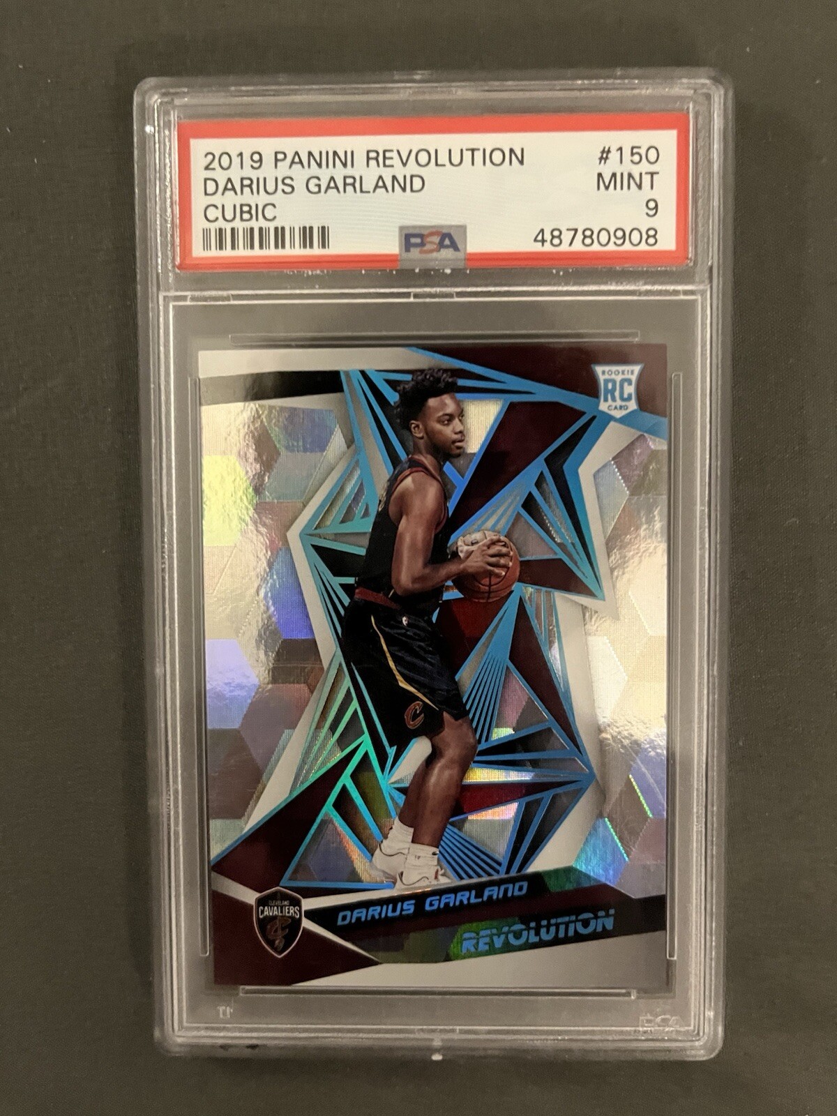 2019 Darius Garland Panini Revolution Cubic /50 PSA 9 SSP RC #150 💎💎🔥🔥