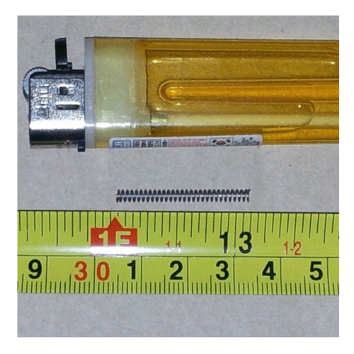 Resortes de compresión 100ea/SUS/0,019""WD/0,112""OD/1,141"" FL/YUHAN RESORTE /Y1100 - Imagen 2 de 6