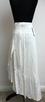 A.L.C. Charmaine Skirt Eggshell / Damen Rock Weiß Size: 4 (UR)