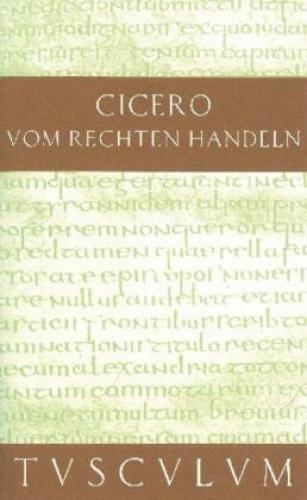 Thumbnail - Vom Rechten Handeln. De Officiis Latein.-dtsch. 1419
