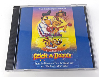 Rock A Doodle Soundtrack CD Album 1992 Used Tested Good