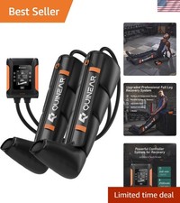 Professional Leg Recovery System, Cordless Air Compression Boots with Sequent...