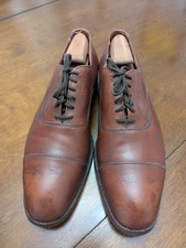 CHURCH'S Consul IV Captoe OXFORD Brown Dress Shoes Sz 12 See Description