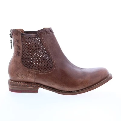 Bed Stu Baylene F321148 Womens Brown Leather Zipper Chukkas Boots - Image 1 of 4