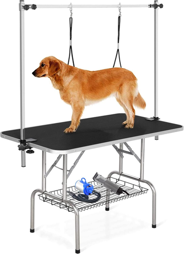 Pet Grooming Table for Large Dogs Adjustable Professional - Portable ...