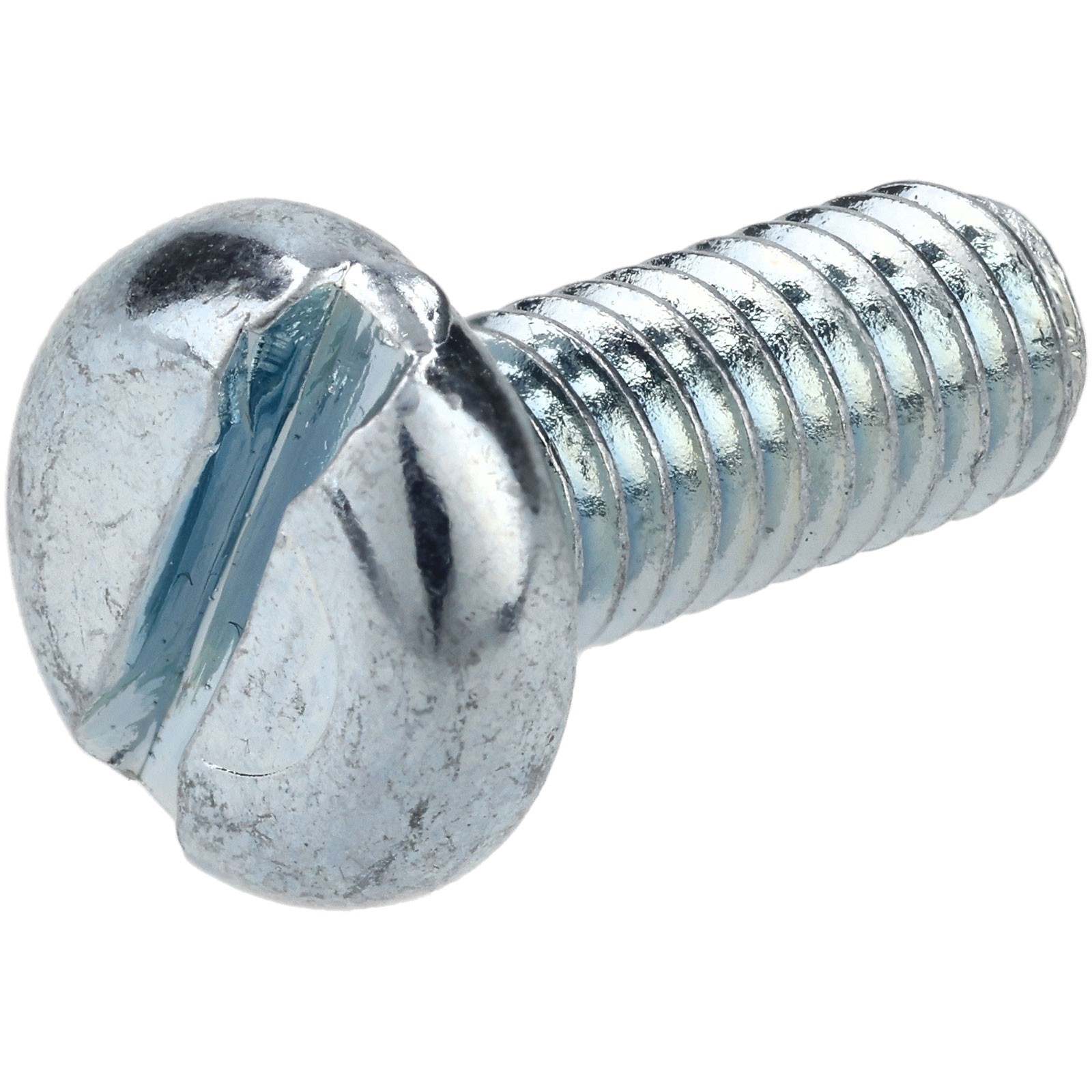 R-TECH Slotted Pan Head Machine Screws BZP M4 10mm - Pack Of 100