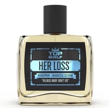 Her Loss Cologne (Pheromone-Enhanced) Long Lasting Natural Herbal 1.7fl oz./50ml