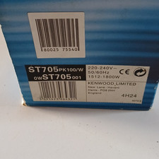 Kenwood ST705 Steam Iron White/Purple Adjustable Steam Vertical Anti-Drip