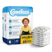 Comfees Baby Baby Diaper Size 6 Over 35 lbs. CMF-6 92 Ct