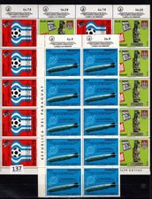 // 10X PARAGUAY - MNH - ZEPELÍN - FÚTBOL - ARGENTINA - ESPACIO